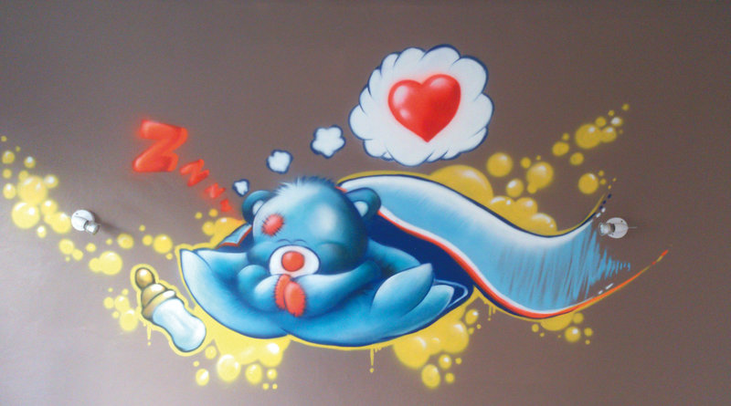 Fresque murale GRAFFITI/STREET ART